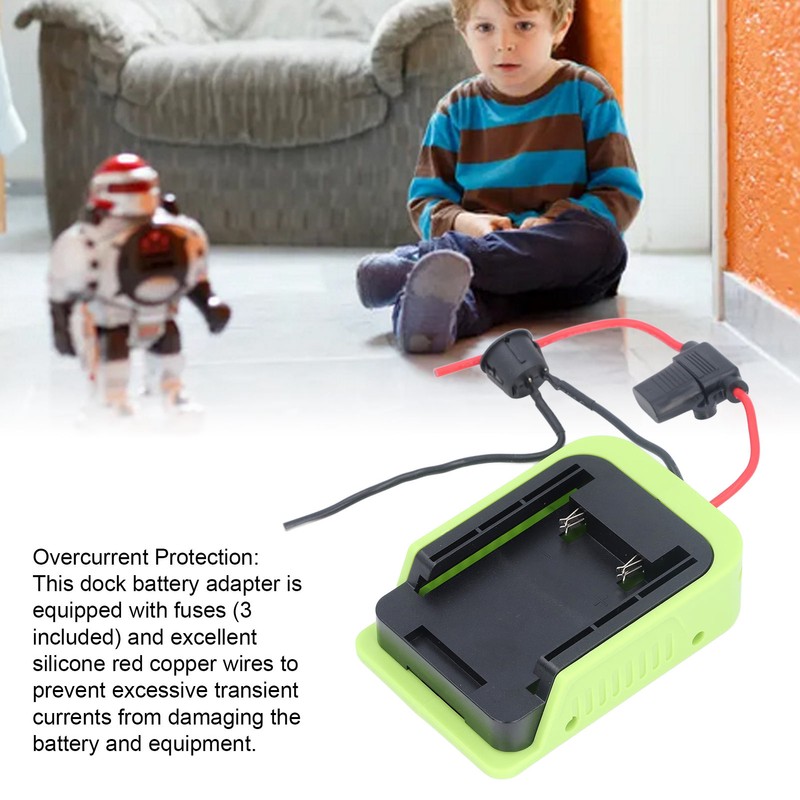 Battery Dock Power Connector 40V 30A Electric Tool Battery Adapter
