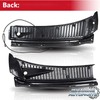 2Pcs Black Windshield Wiper Cowl Panel for 1999-2007 Ford F250