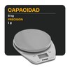 RHINO, Báscula Digital Cocina con Bluetooth, 5kg / 1g, App