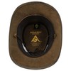 Sidewinder Cowboy Hat Durable Jungle Grain Leather Unisex Adult for