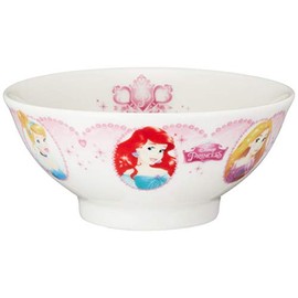 New Disney Princess Children's Rice Bowl Diameter 10.5cm Children Tableware White 114112