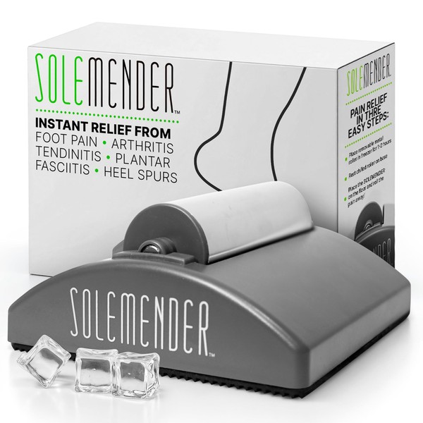 Solemender Foot Massager for Plantar Fasciitis Relief - Freezable Cold