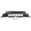 munirater Front Bumper Bar Lower Grille Textured Black Replacement for