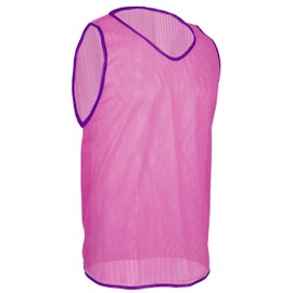 Total Soccer Factory Scrimmage Vests (Multiple Colors, Sizes, Quantities) (Pink, X-Small, Single Vest)