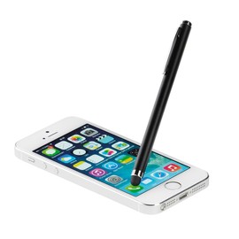 Vivanco Classic Aluminium Stylus Pen for Capacitive Screen Black