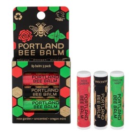 Bálsamo Labial Portland Bee Balm, Totalmente Natural, Hecho