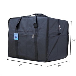 2 pcs travel bag, Square Cargo Travel Duffle Bag Bolsa Maleta de Lona Cap Luggage Tote, TSA Aprove, size 29x24x15 inch load up to 70 lb