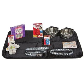 MidWest Homes for Pets Puppy Starter Kit for Large Dog Breeds, Kit includes: Kong Classic Toys & Treats | Coastal Dog Leash & Collar | MidWest Dog Bowls, Dog Bed & Training Pads
