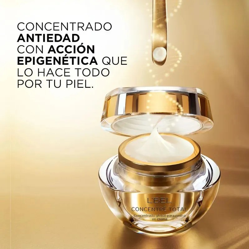 Bel Concentre Total Crema Facial Antiedad Uso Día Noche Piel