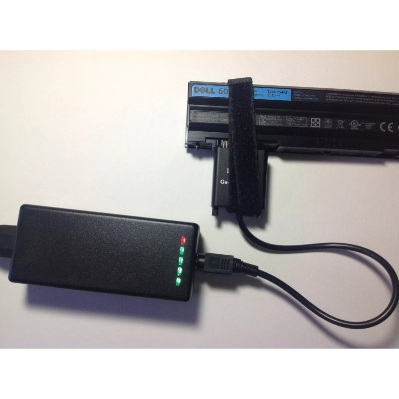 GOODSAVERSNET NE17 External Battery Charger for DELL LATITUDE E6420 WU946