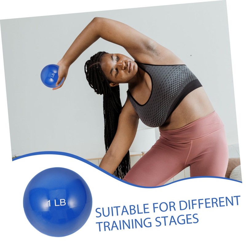 iplusmile Weighted Sand Ball for Softball Practice Training Ball for
