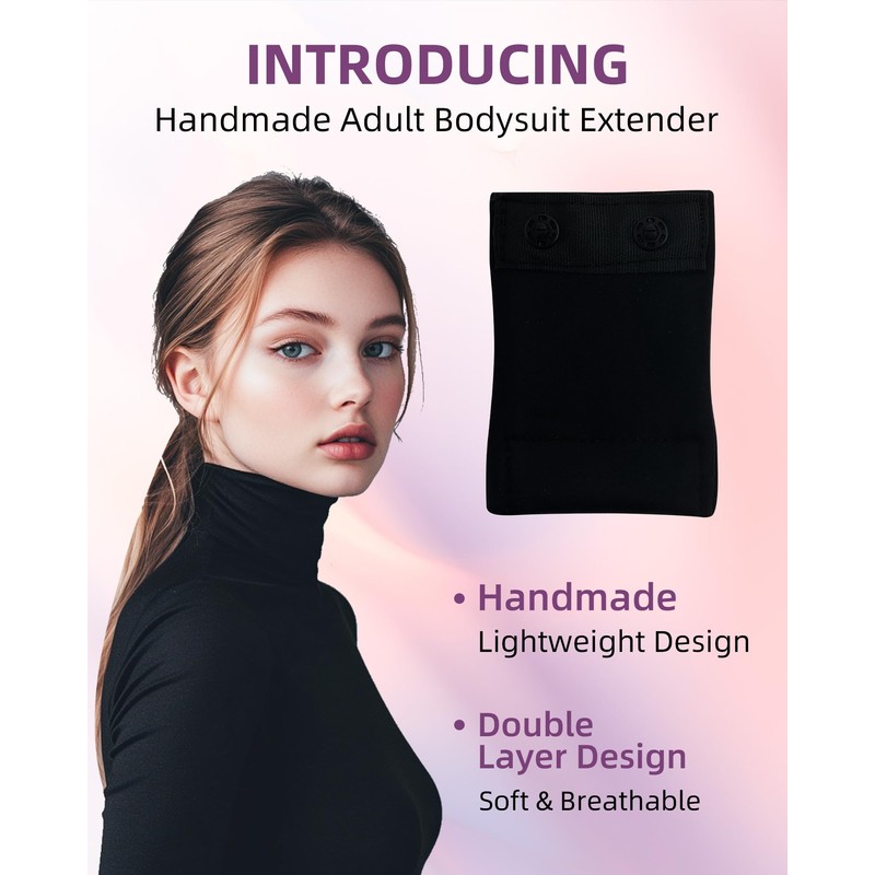 Liebster Shapewear Bodysuit Extender for Women - Adjustable Crotch &