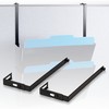 Officemate Universal Partition Hanger Set, Adjusted to fit panels with