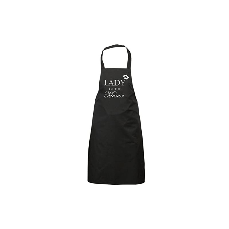 60 Second Makeover Limited Lady Of The Manor Black Apron
