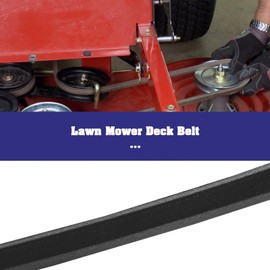 Briny River 1Pc Deck Belt Lawn Mower Belts 130-0843 07200023 Compatible with Toro Timecutter SS 5425 (74740) Compatible with MX 5075 (74768) Black Circumference 144.4 inches 1/2 inch Width