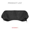 HDBUBALUS Fuel Tank Bra Black Protector Shield For Harley Electra