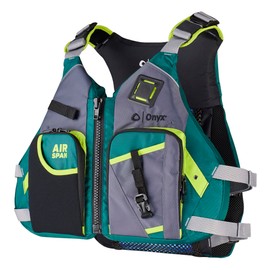 Onyx Air Span Angler Life Jacket, Green, XS/SM
