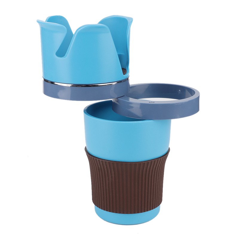 Multifunction Car Beverage Bottle Cup Holder Organizer Interior AccessoriesBlue