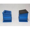 typrhonda (2) - Garbage Trash & Recycling Dumpster Set w/Lid