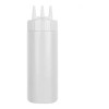 GalaSoluciones Mamila Dispensador De Salsas Boquilla Triple Exprimible 16oz