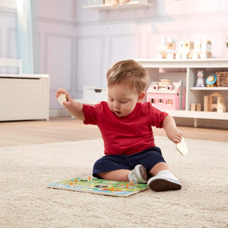 Melissa & Doug Wooden puzzle