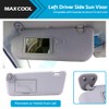 MAX COOL Front Left Side Sun Visors Shade LH Sun