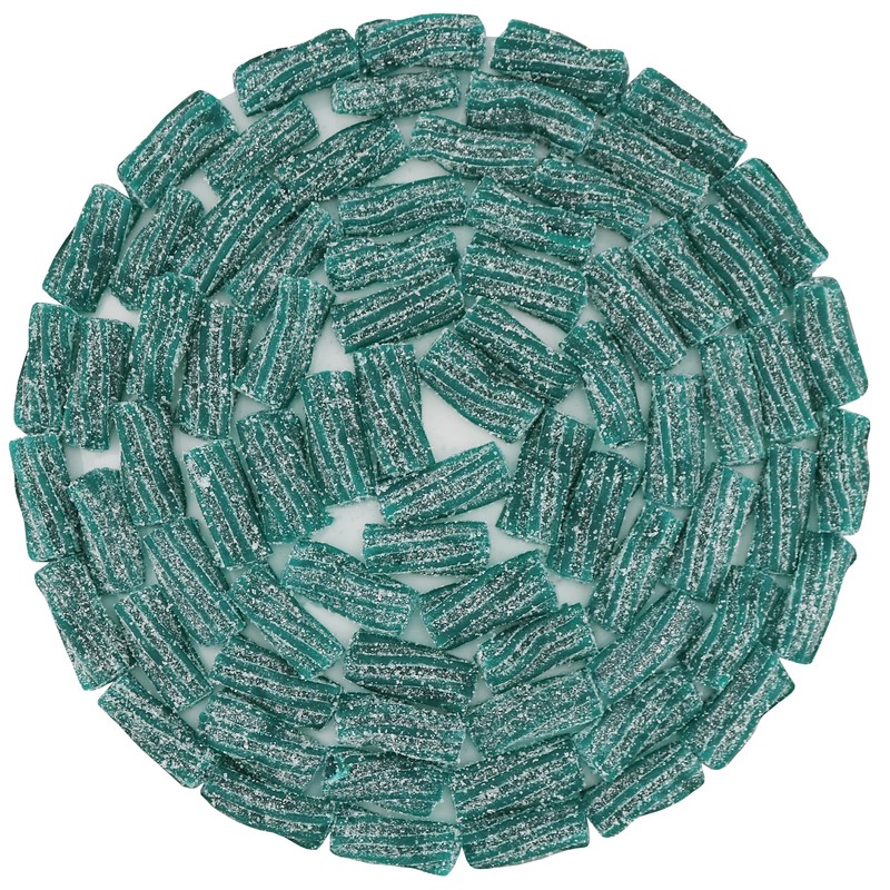 FirstChoiceCandy Sour Licorice Twist Bites, Twisteroos Pectin Filled Sour Bites