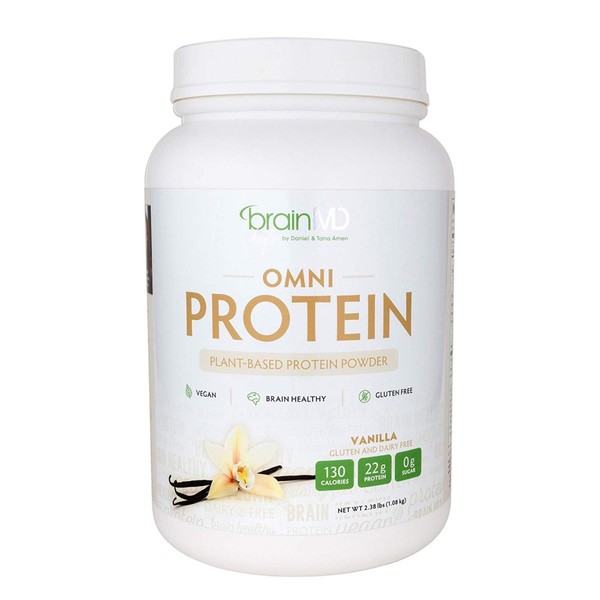 Dr. Amen brainMD Omni Protein Vanilla - 2.38 lbs -