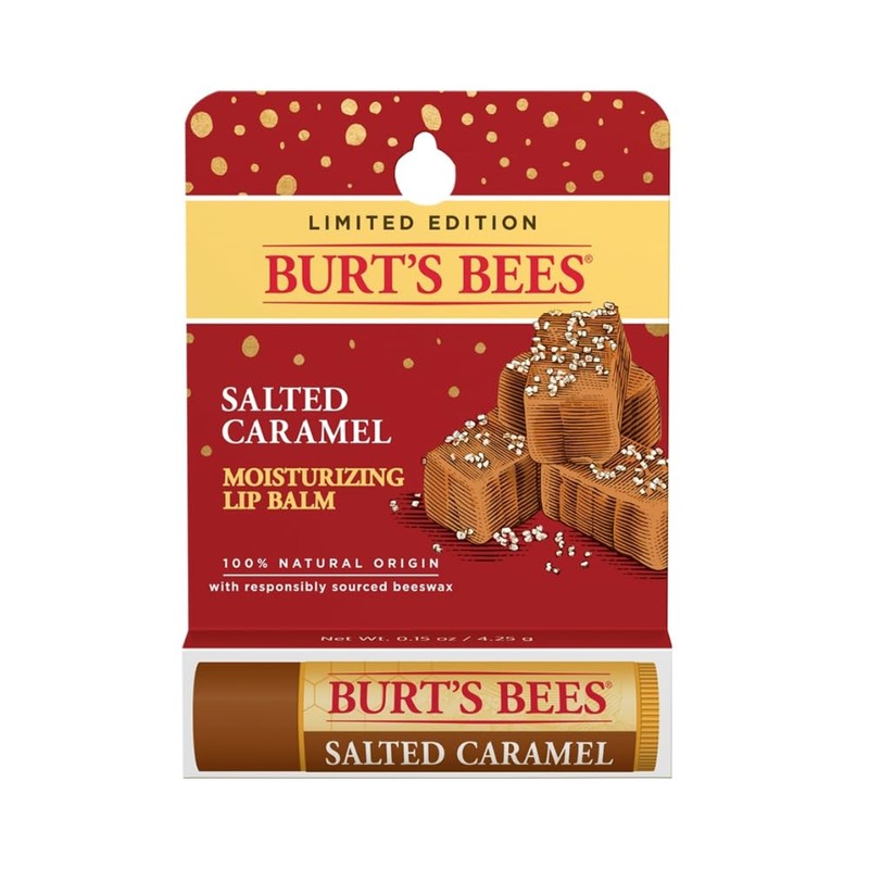 Burts Bees Salted Caramel Moisturizing Lip Balm Lip Balm (Limited