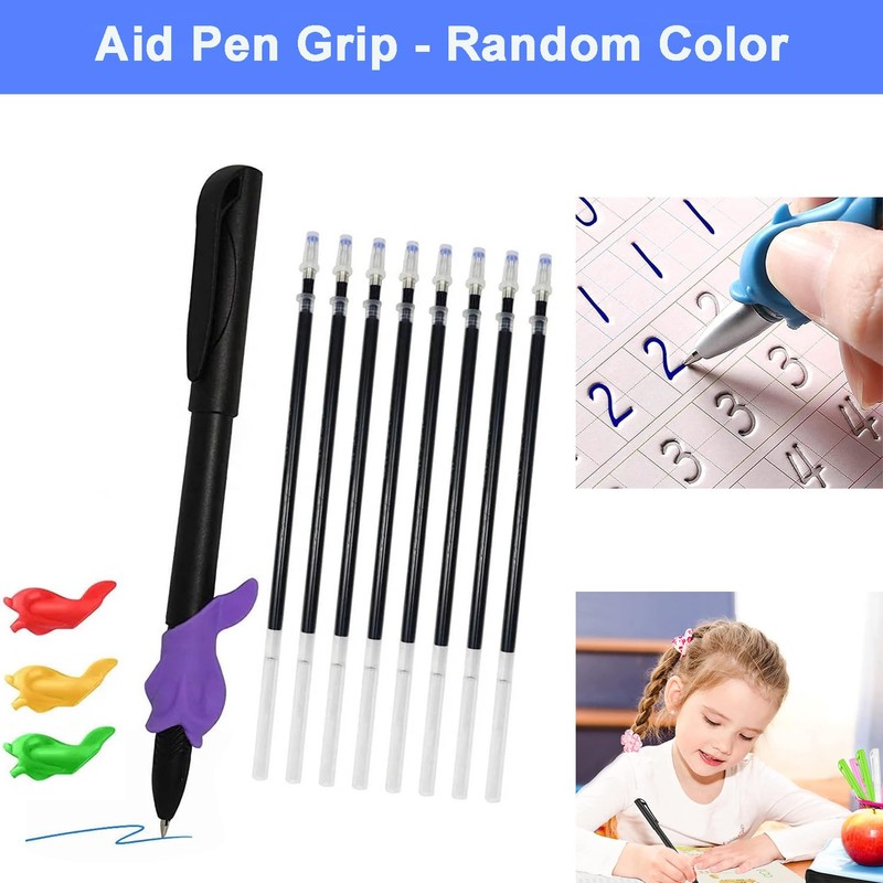 AALGO Magic Pens & Refills for Children's Magic Copybooks,Grooved Kids