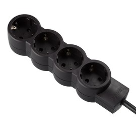 Legrand Power Strip, Plugs, 4 Outlets, 695025