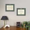 Ludery 8.5 x11 Acrylic Picture Frame Set of 6, Wall