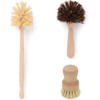 Fox Run Pot, Dish and Bottle Scrub Brush Cleaning Set