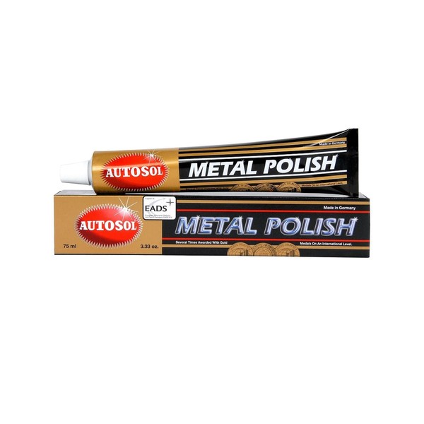 75 mL Autosol Metal Polish for Chrome Copper Brass and more