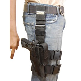 Barsony Tactical Leg Holster for Walther PPQ PPX Left