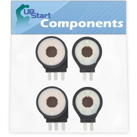 2-Pack 279834 Gas Dryer Coil Kit Replacement for Whirlpool SGDX600JQ2 Dryer - Compatible with 279834 Dryer Gas Valve Ignition Solenoid Coil Kit - UpStart Components Brand