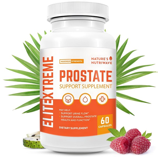 EliteXtreme Health Supplement - Natural Formula with Saw Palmetto, Plant