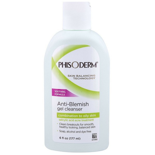 Phisoderm Anti-Blemish Gel Cleanser 6 oz (Pack of 9)