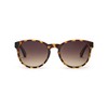 Take A Shot - Large Round Wooden Sunglasses for Women,