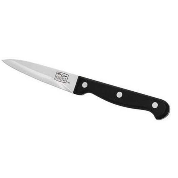 Chicago Cutlery Essentials 3-1/2-Inch Parer Knife, Paring, Black