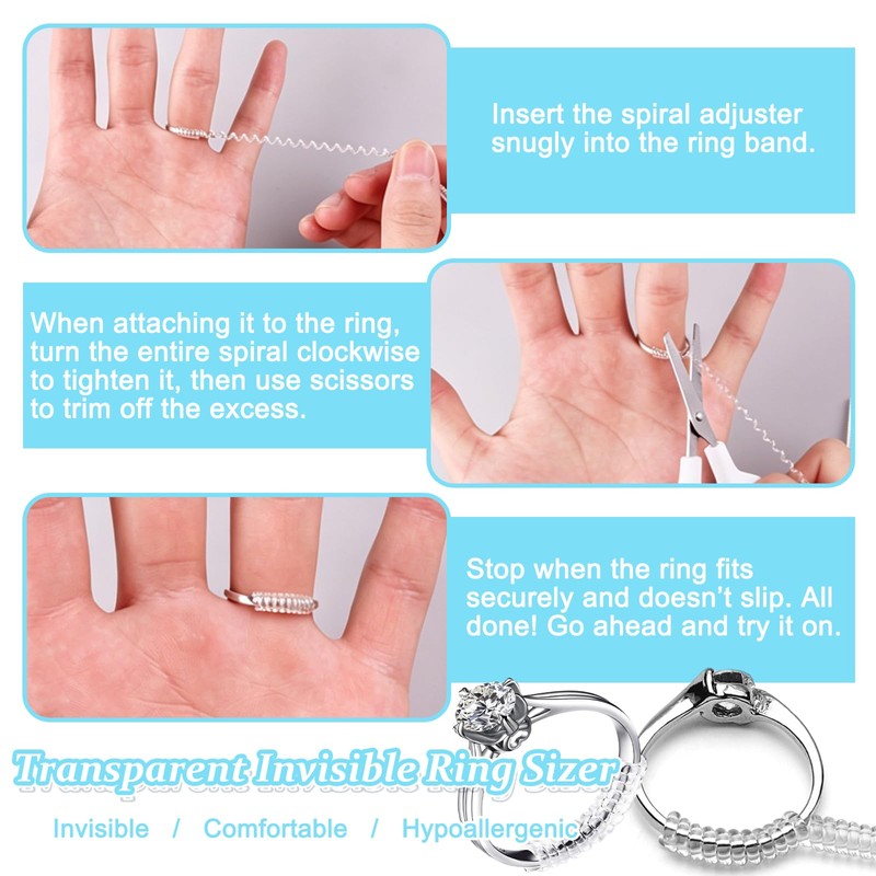 Ring Sizer Kit Tool Measuring Set - Jewelry Ring Size