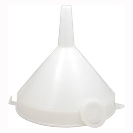 Plastic Funnel - 7" with Removable Straining Disc