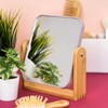 Esayendder Desk Mirror,Mirror for Desk,1X/3X Magnifying Double-Sided 360°Flippable Vanity Mirror,Makeup
