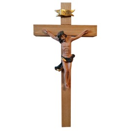 Crucifix with Jesus for Wall Mounting