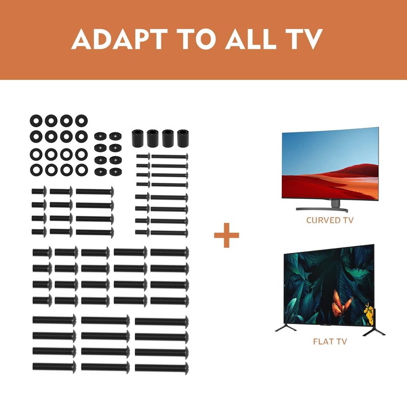 Hemudu Universal TV Installation Hardware Kit Includes M4 M5 M6
