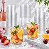 50 Pack 12oz Clear Disposable Stemless Wine Glasses