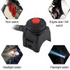 Keenso Motorcycle Handlebar Switch, 12 V Motorcycle 7/8 Inch Handlebar