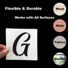 2 Inch Alphabet Letter Stencils for Painting - 70 Pack