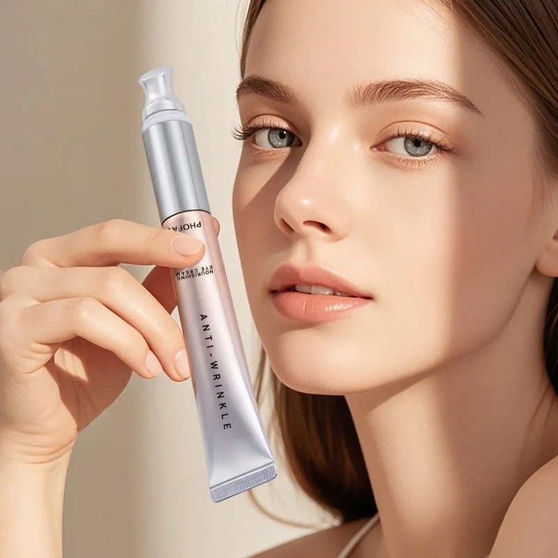 Phofay Crema Ojos Ácido Hialurónico Niacinamida Vibración Antiedad 14ml