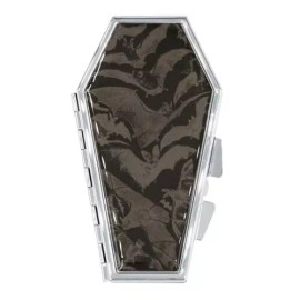 kreepsville 666 Realistic Flying Bat Coffin Compact Mirror Gothic Makeup Horror